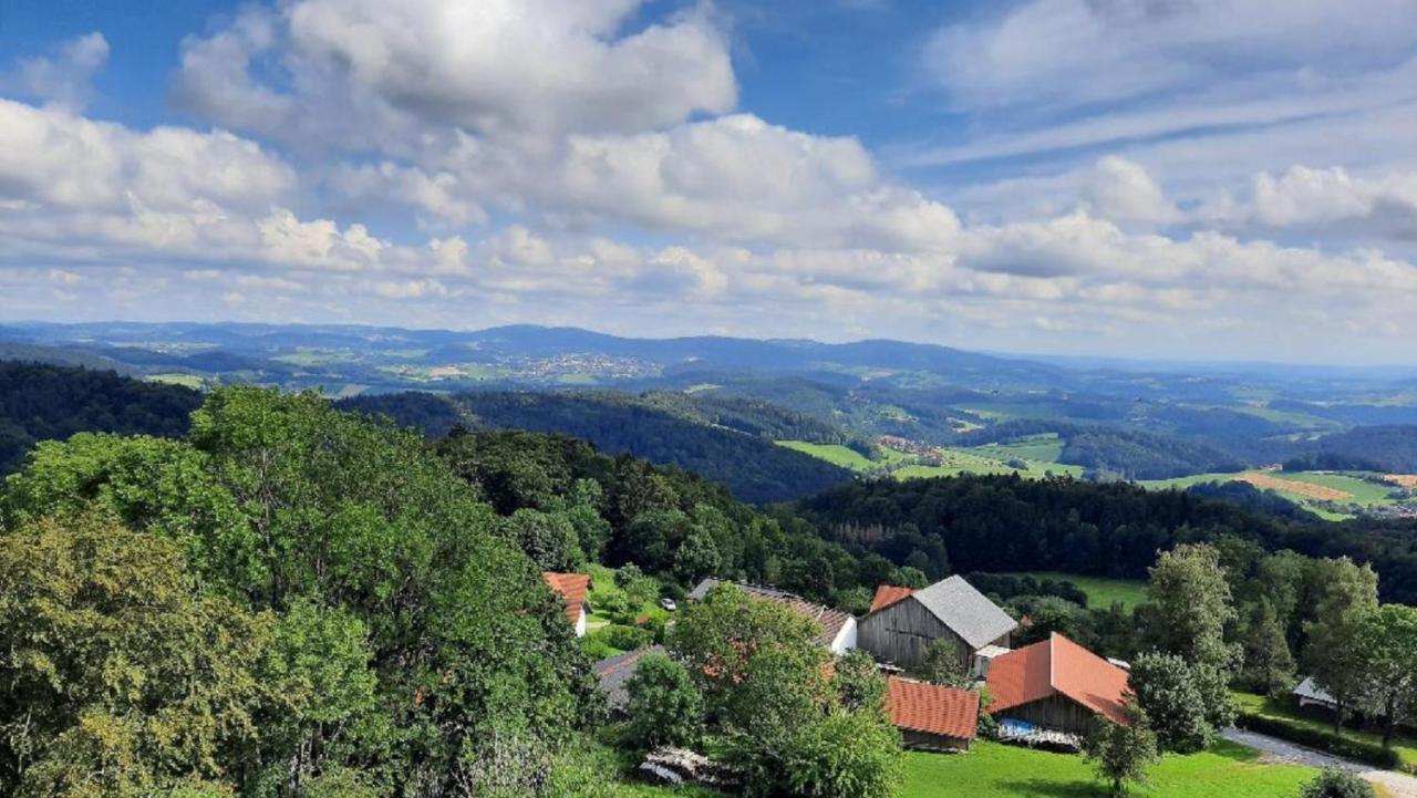 Traumblick Bayerischer Wald, Pool & Sauna, Getraenke, Klimaanlage Freyung Exterior foto